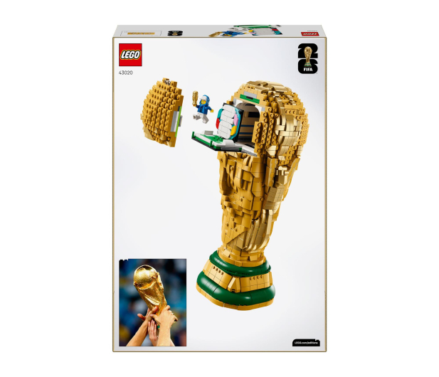 LEGO EDITIONS 43020 Oficjalny Puchar Świata FIFA™ - 1489552 - zdjęcie 8